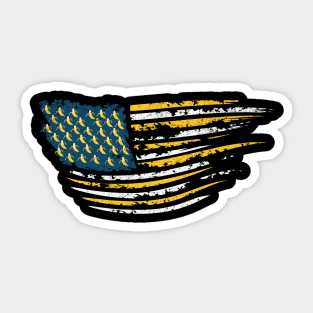 The Banana Republic of the United States Sticker